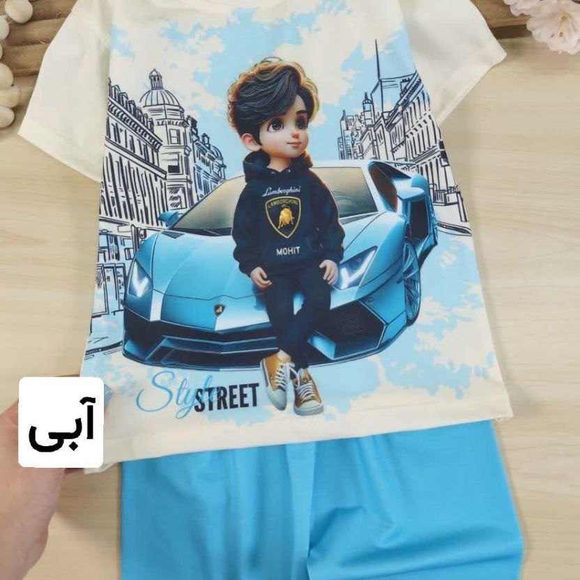 تیشرت شلوارک لامبورگینی