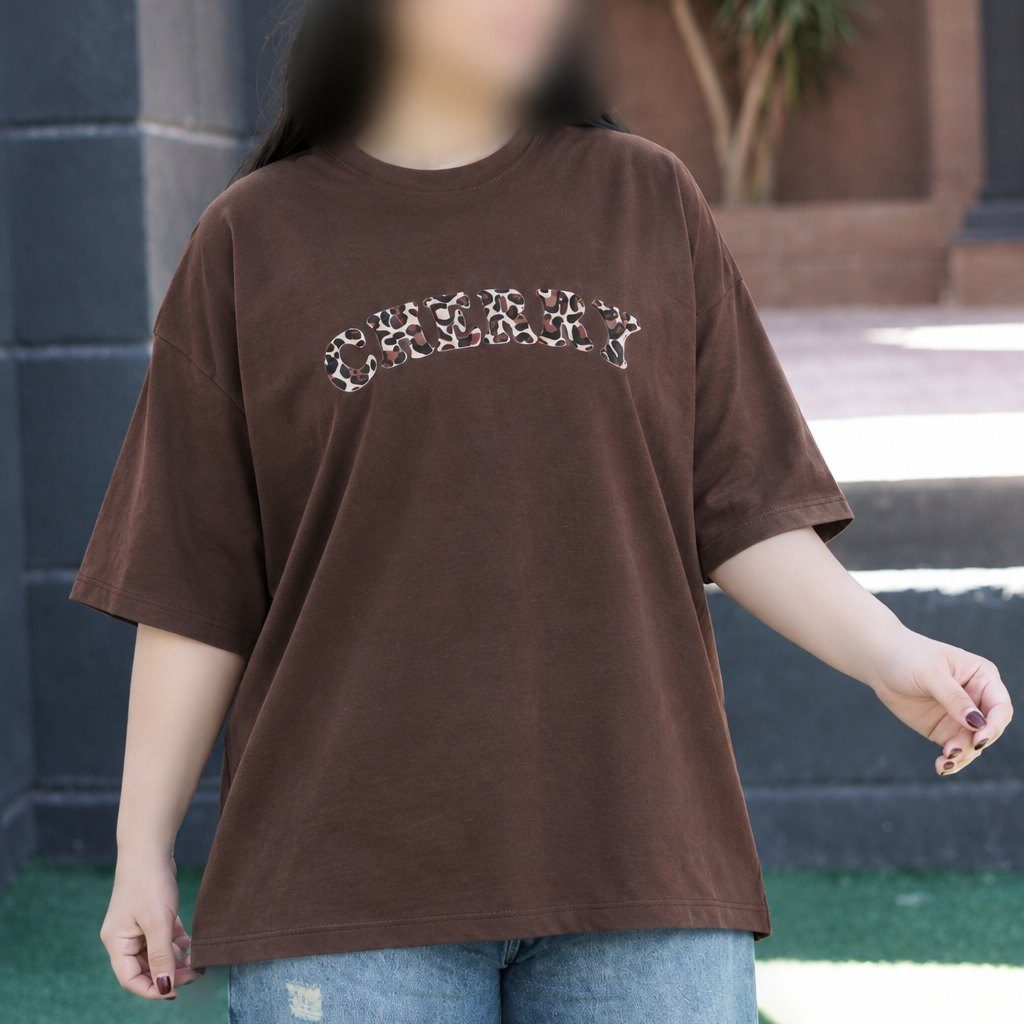 تیشرت لانگ چری