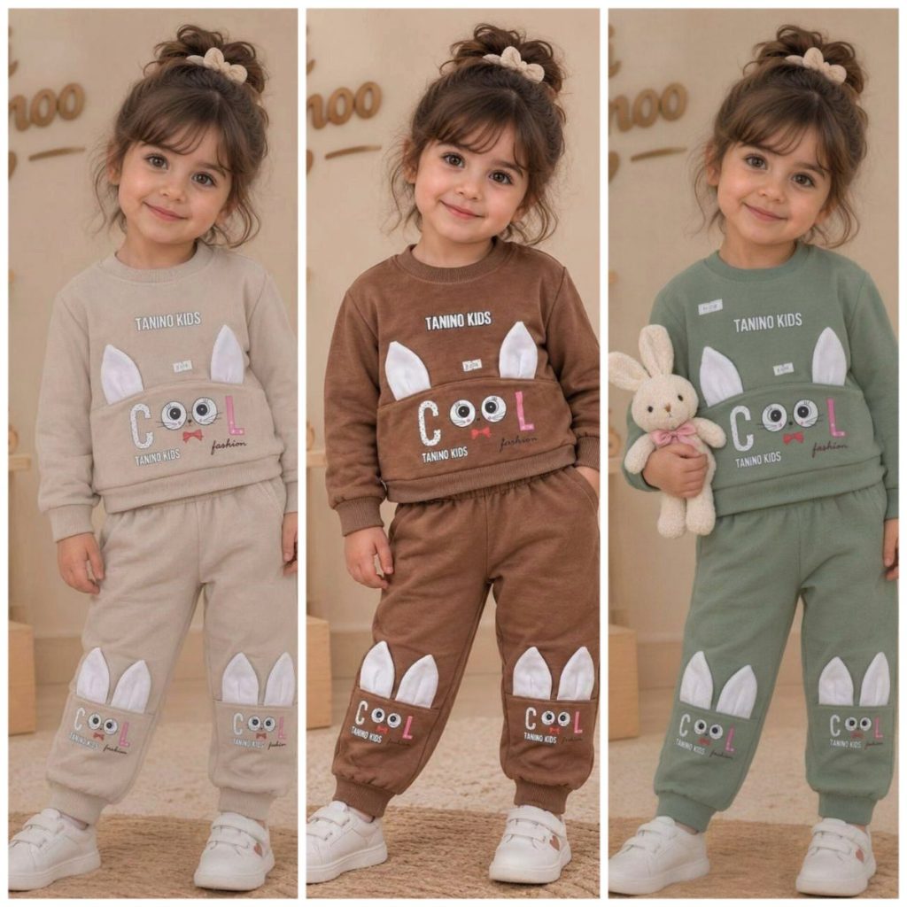ست بلوز شلوار گوش دار